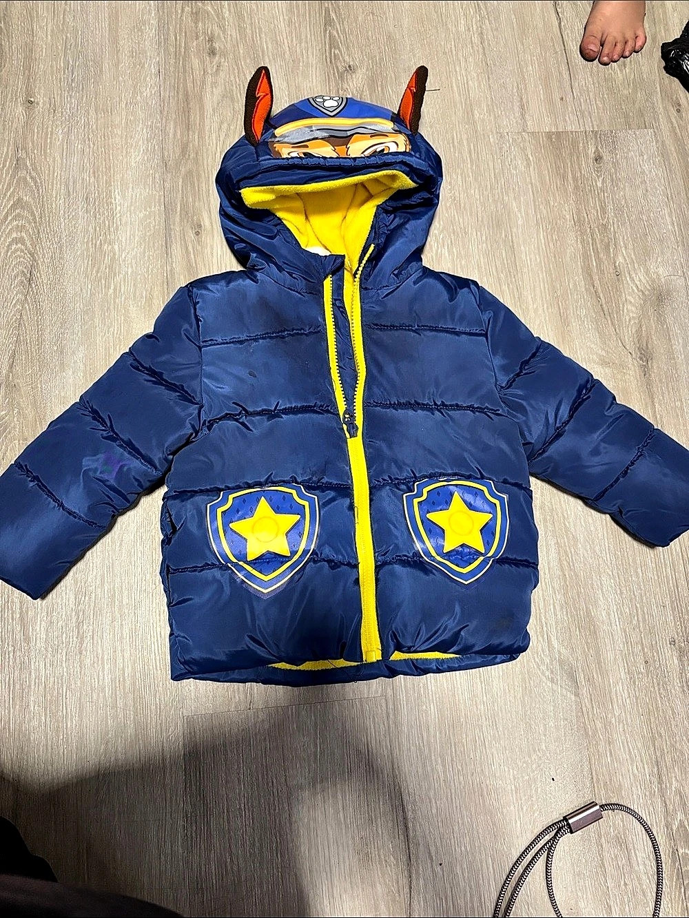 Nickelodeon Paw Patrol Chase Puffer Jacket Boys 2T
